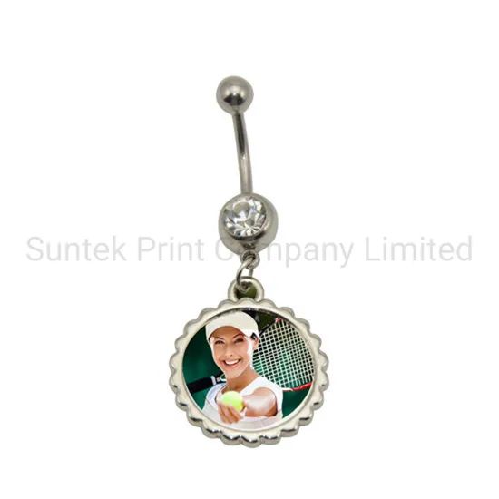 Sublimation Blank Fashion Navel Ring Style Fashion Piercing Navel Trademark SUNTEK Model NO. STB-NR03 HS Code - Image 2
