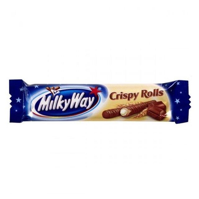 Best Price Supplier Milky Way Crispy Rolls (25g) - Box of 24 Chocolate - Image 4