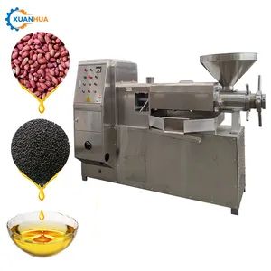 Automatic Coconut Oil Extractor Machine Cold Press Cotton Multi Seed Oil Mill Machinery Castor Bean Oil Expeller Machine - Image 4