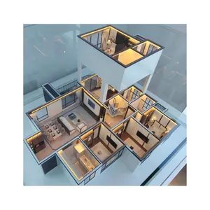 3D Customized Professional Design Apartment Interior Layout Miniature Scale Model - Image 5