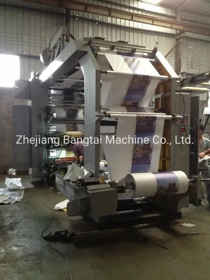 4 Color Flexo Printing Machine Dryer IR Origin China Type Ink Jet Trademark SANBI Printing Speed 50 Structure Stacked HS Code 8443170090 - Image 5