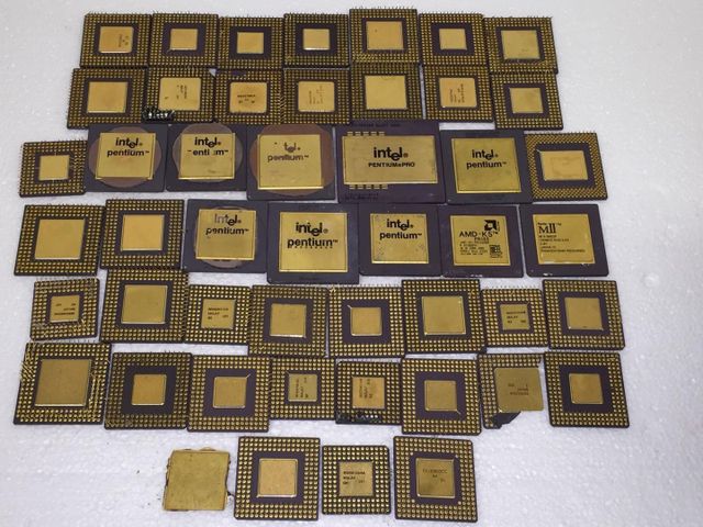 Ceramic Cpu Scrap/ceramic Cpu Processor Scrap Collection No Metal Type Aluminum Scrap Type Electronic Scrap Condition Defective, Disassembled - Image 1