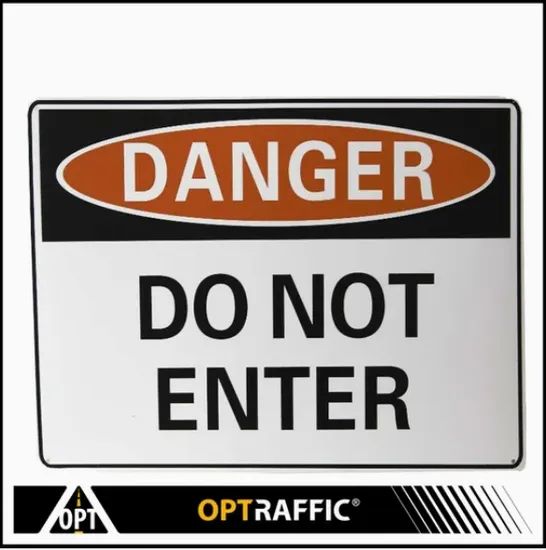 20A Plastic PP Sign Traffic Warning Road Safety Sign Trademark YT HS Code 392310 Type Storage Box Color Customized Origin Zibo, China - Image 1