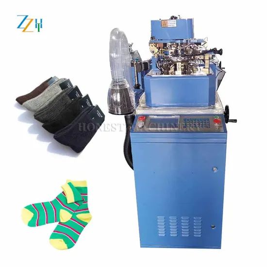 Competitive Sock Knitting Machine for Sale Weight 320kg Power 0.85kw Condition New Trademark HONEST Voltage 220V/380V HS Code - Image 4