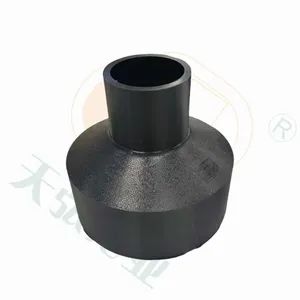 HDPE Socketed Reducing Coulper Poly Reducer Poly Reducing Coupling for Watter Supply Pipe - Image 4