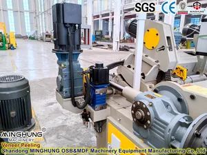 Woodworking Lathes Log Debarker Veneer Peeling Machinery Wood Rounding Machines - Image 3