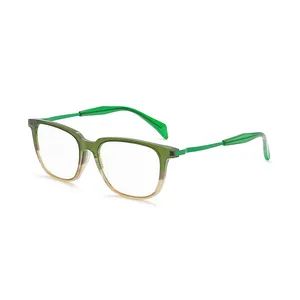 Popular Square Acetate Optical Eyewear for Child with Brand Custom Logo - Image 3