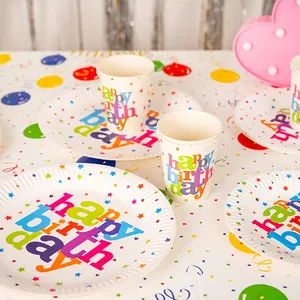 Wholesale Biodegradable Food Grade Disposable Customized Printing Paper Plates - Image 4