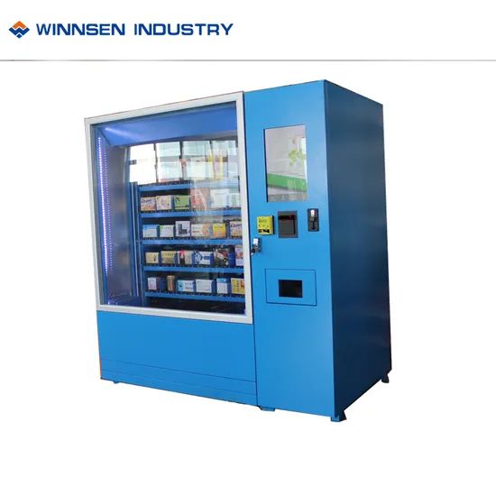 Safety Camera Installed Beverage Vending Machine with Coin Acceptor ...
