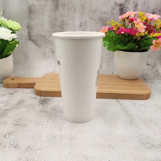 10. Customized Logo Design Paper Single Wall Double Wall Ripple Cup Paper GSM 300/320/350GSM+18PE Eco-Friendly Yes Style Creative - Image 3