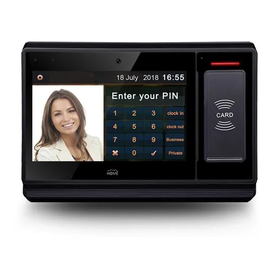 Linux Based 7" Touch Screen WiFi Time Attendance Device Biometric Access Control with MIFARE Door Access Card Reader - Image 6