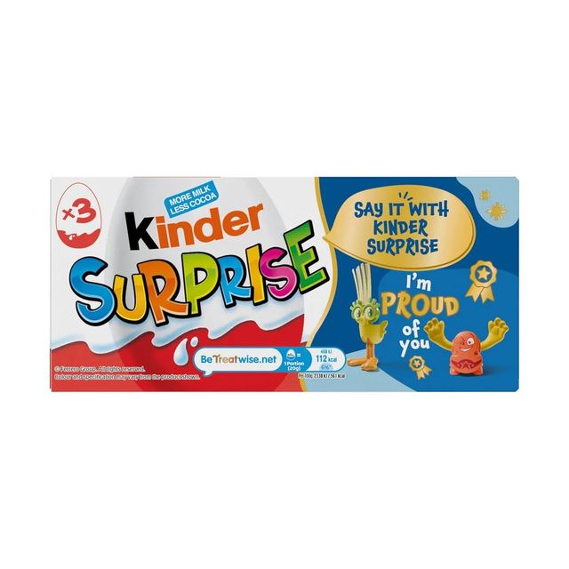 Kinder Surprise Exciting Bring Home Delicious Cream Filled Moments For Celebration Perfect For Travel Treats Fresh Enjoy - Image 3