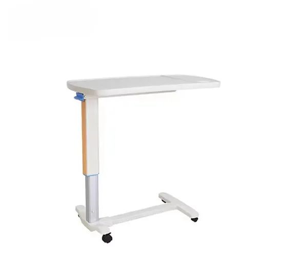 Adjustable Wooden Hospital Dinner Table Folded No MOQ 1 PCS Color White Origin China Layer 1 Layer Condition New Model NO. - Image 4