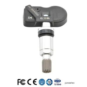 Metallic Silver and Rubber Valve Stem Tire Pressure Repair TPMS - Image 4