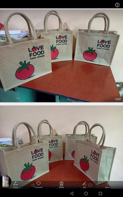 Jute bags Color Various Design Various - Image 3