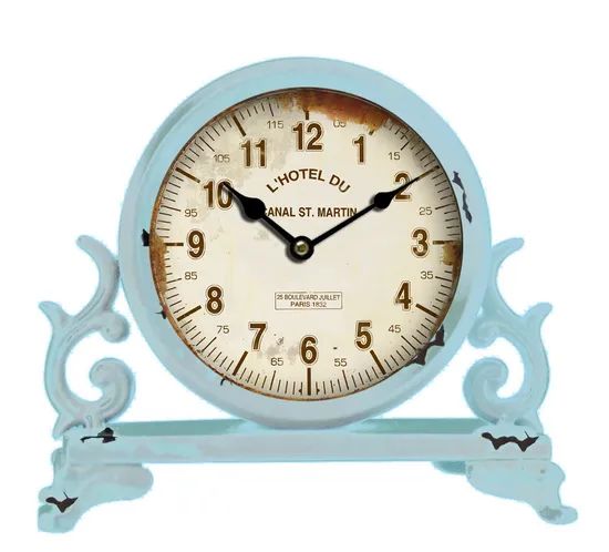 Metal Iron Alarm Home Decor Table Clock Desktop Clocks - Image 6