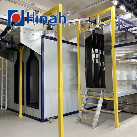 Automated Electrostatic Powder Coating Production Line Machine for Metal Products - Image 1