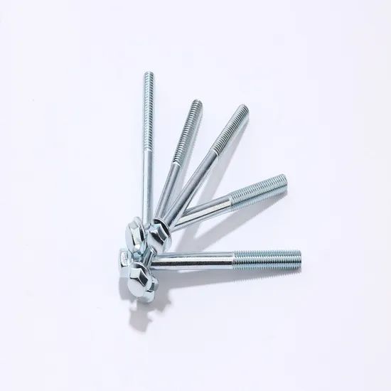 Best Price Carbon Steel Motorcycle Part Electric Bike Part Car Part Blue and White Flange Round Head Machine Engine Screws - Image 5