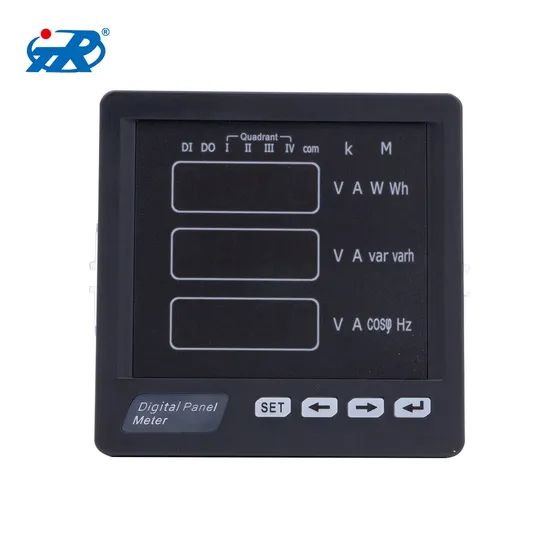 Metering Electrical Instruments Voltmeter Panel Meters Digital Ammeter Three Phase Digital Multimeter - Image 3
