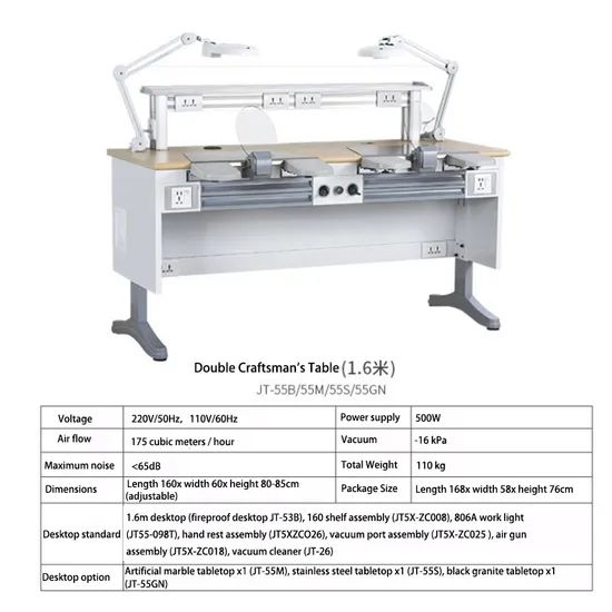 China Factory Metal Working Table for Laboratory Benches Workstations - Image 2