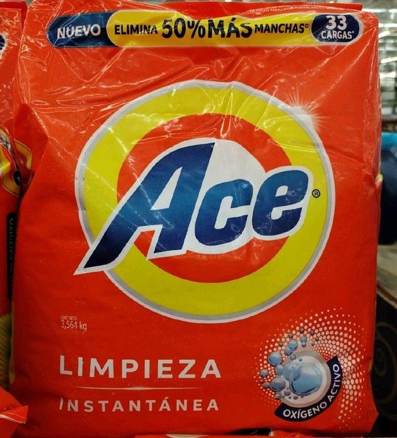 Ace, Regular Detergent Blancos Diamante/Ace White Diamond Detergent Powder - Image 2
