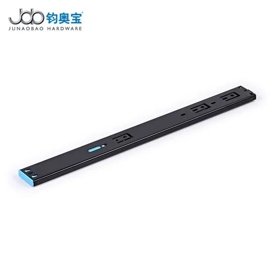 Shining Finish Rebound Ball Bearing Drawer Slides for Furniture Drawer - Image 4