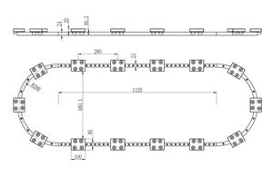 High Accuracy Steel Material Curved Guide Rail Curved Linear Guide - Image 6