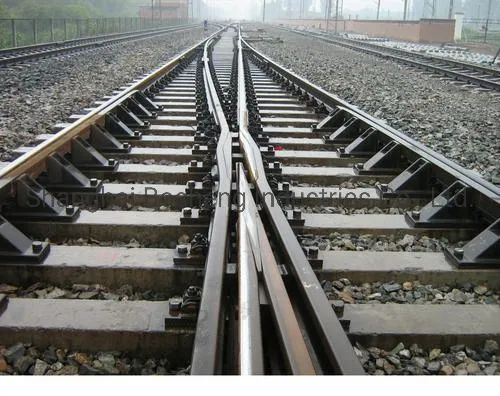 Alloy Steel Turnout Frog Assembled 1Y MOQ100 China 730230 Origin China Type Turnout HS Code 730230 Transport Package Assambling - Image 5