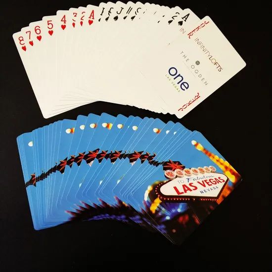 Customized Black Core Paper/Plastic Playing Cards with Personal Designs - Image 3