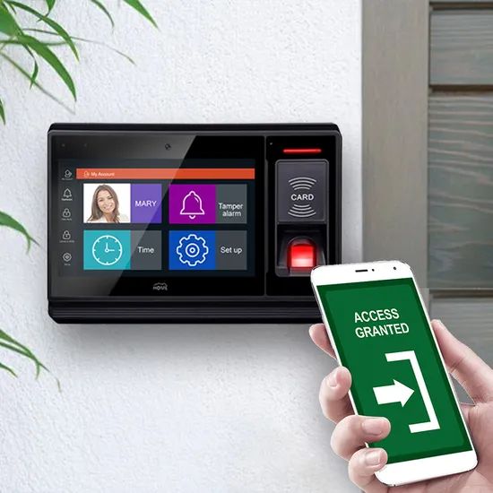 7 Inch Android Biometric Terminal Attendance and Access Control System with NFC RFID Reader - Image 6