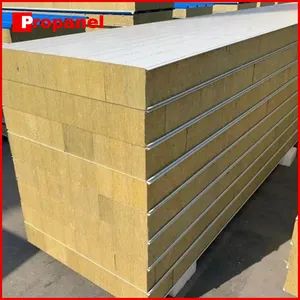 Premium Rock Wool Soundproof Sandwich Panels for Partition Walls - Image 4
