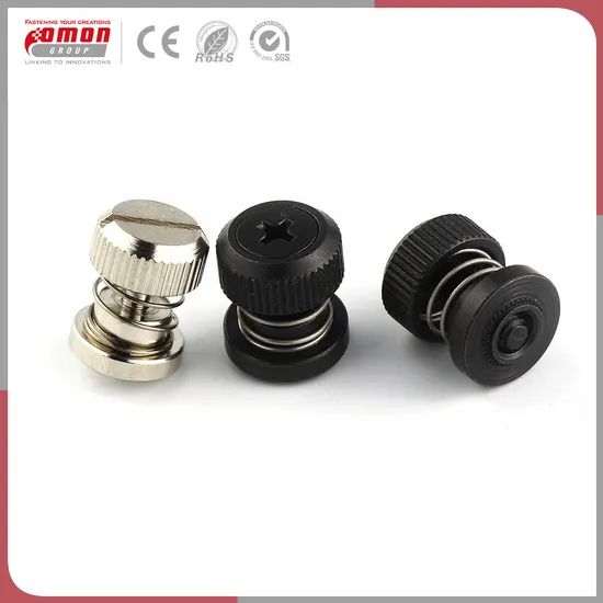 Round Head Nut Assembly 90 Zinc/Nickel/Copper/Gold Plated 1Y MOQ100 DIN ANSI GB JIS - Image 1