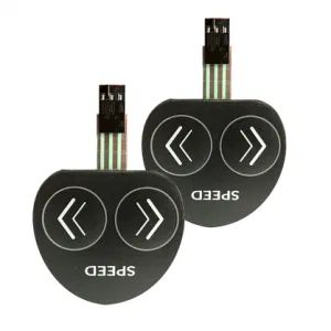 Flexible Remote Controller Push Button Touch Membrane Panel for Security System - Image 1