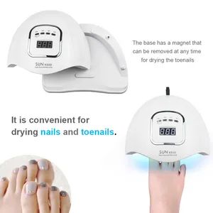 UV/LED Nail Curing Lamp Rechargeable UV Nail Lamp Origin China Type LED Light Material Plastic HS Code 8539490000 Model NO. - Image 5