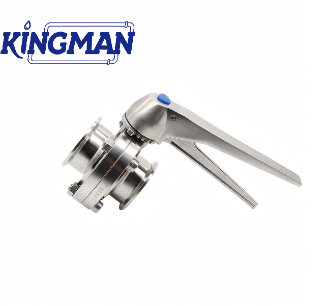 Sanitary Quick-Install Valve with Mult-position gripper/pull rod handle - Image 4