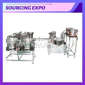 QS-SNJ-GF1A Auto Pneumatic Lipgloss Mascara Gel Machine 1Y Origin China Trademark QSmart HS Code 8422309090 Material Type Liquid - Image 1