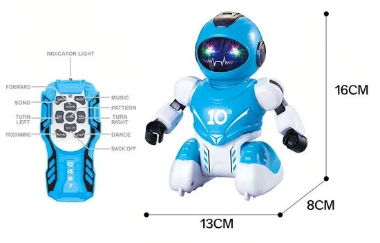 Kids Robot Toys Remote Control Programmable Soccer Robot Toy Competitive Game Toys - Image 6