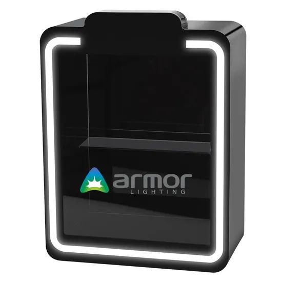 Factory Customized Acrylic Display Rack LED Light Electronic Atomizer Display Cabinet Cigar Accessories Display Stand with Lock - Image 6