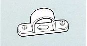 Round Conduits Fittings Space Bar Saddle Standard Pack 100, 150, 200, 60, 80 Size 19 Mm, 20 Mm, 25 Mm, 32 Mm, 38 Mm, 40 Mm, 50 - Image 1