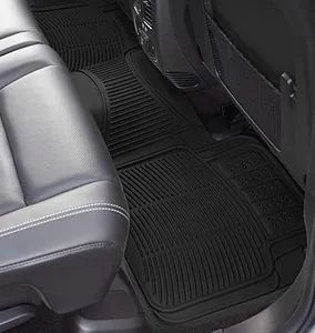 3 PCS PVC Car Mat Black - Image 6
