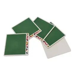 Promotional Heat Transfer Ceramic Absorbent Paper Coaster Trademark WENHUI Design Customized HS Code 4414009090 Origin Ningbo, - Image 2