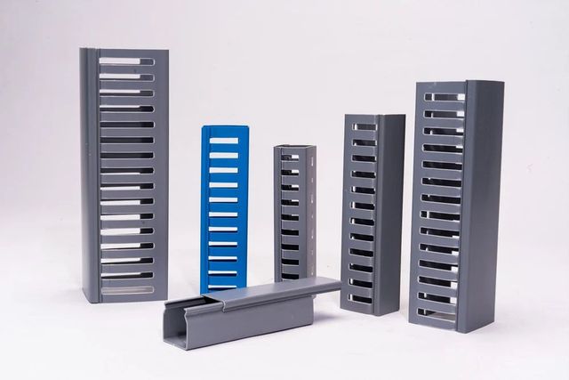 PVC S3 Wiring Ducts Standard Color Grey Hardness 70 - 75 Duro D Certifications Ce Marked Specific Gravity 1.44 gm/cc Dielectric Strength 22 - Image 3