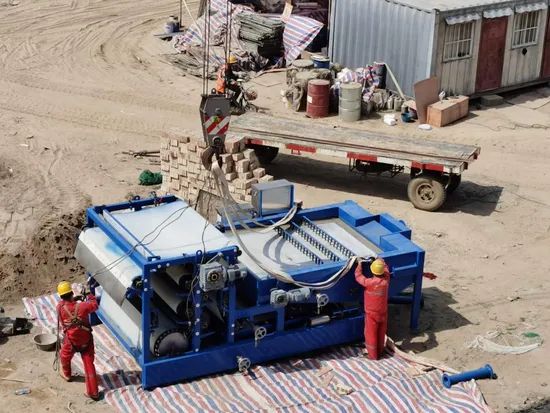 Vacuum Belt Filter Press Sludge Dewatering - Image 6