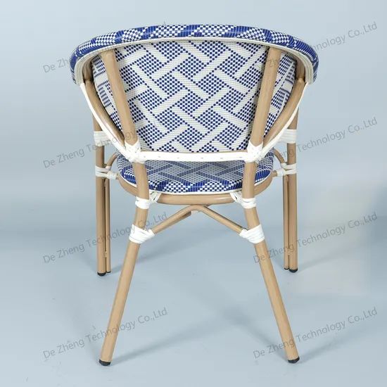 Patio Dining Set Outdoor Textilene Mesh Dining Chair for Bar Restaurant - Image 6