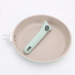 9PCS Granite Coating Nonstick Aluminum Pots Pans Set Detachable Handle Glass Lid 1Y FDA LFGB - Image 3