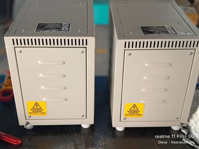Step Down Transformer 100 VA (230 V AC Input) Power 1 kVA Type Isolation Warranty 2 YEAR KVA Rating 100 VA Input Voltage 230 V - Image 2