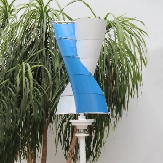 Low Noise 800W 1000W 24V 48V Tulip Spiral Vertical Axis Wind Generator ...
