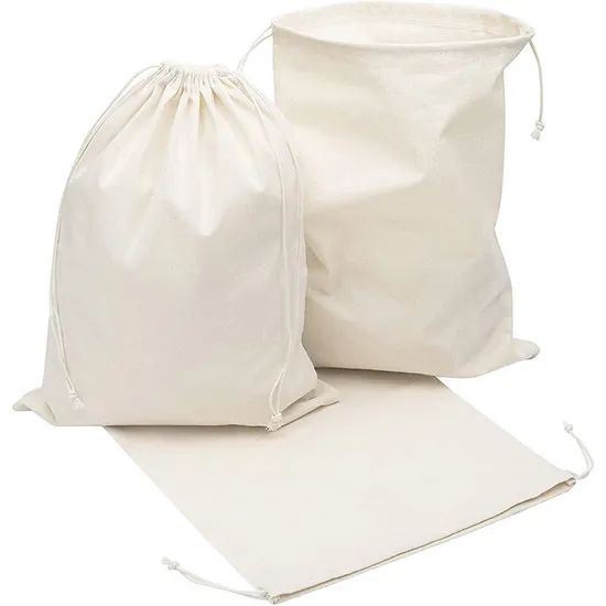 Promotional Custom Printed Gift Cosmetic Polyester Drawstring Bags - Image 6