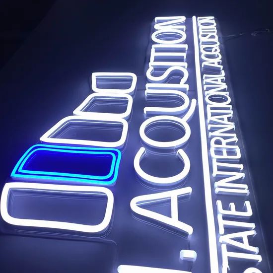 Custom Outdoor Illuminated Acrylic Neon Light Advertising LED Neon Sign - Image 6