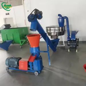Farm Use Complete Chicken Feed Processing Machine Chicken Feed Machine Poultry Pellet Feed Product Line - Image 1